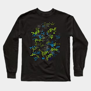 Abstract dots Long Sleeve T-Shirt